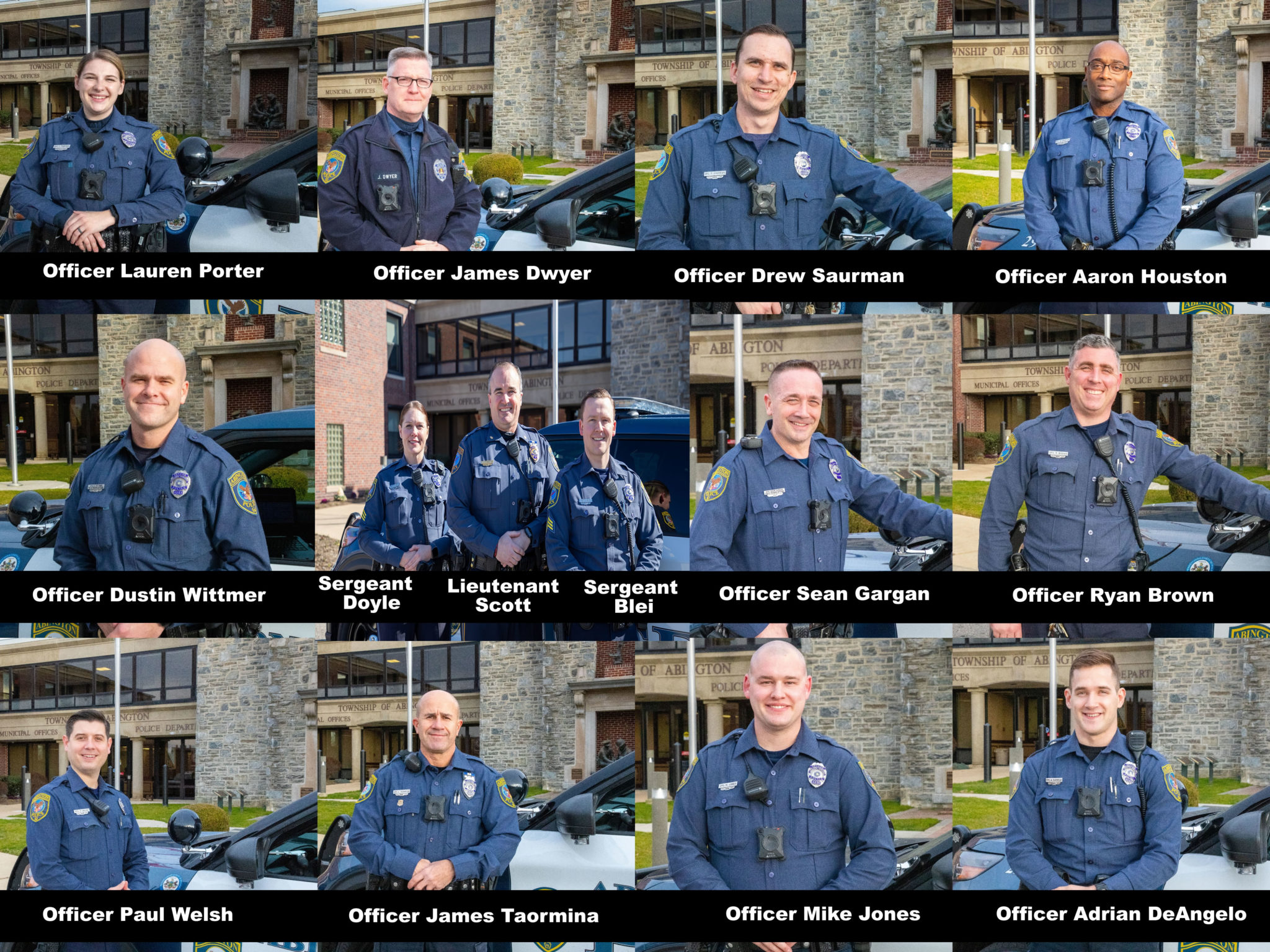 Meet Your Officers! Abington Township Police Department